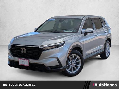 Solar Silver Metallic 2025 Honda CR-V EX-L AWD
