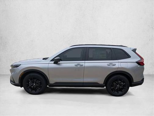 Solar Silver Metallic 2026 Honda CR-V Hybrid Sport FWD