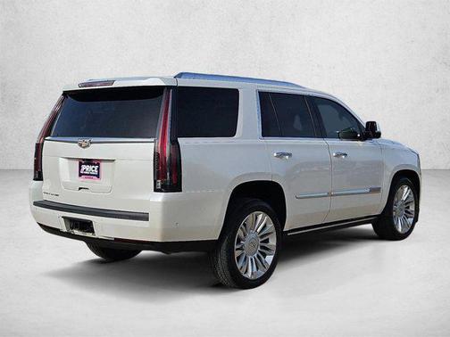 Crystal White Tricoat 2019 Cadillac Escalade Platinum