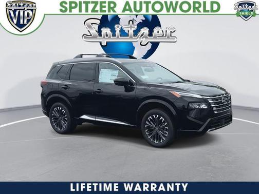 Black 2026 Nissan Rogue Platinum