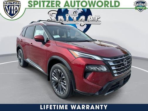 Scarlet Ember Tintcoat 2026 Nissan Rogue Platinum