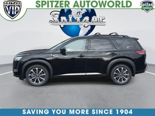 Black 2026 Nissan Pathfinder Platinum