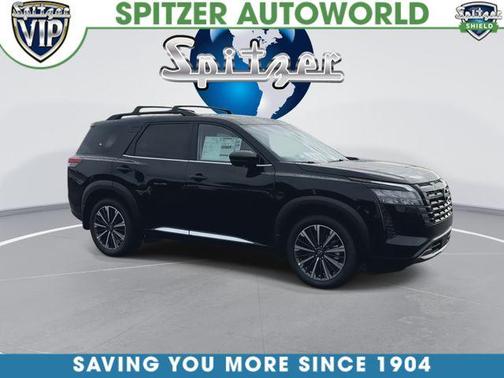 Black 2026 Nissan Pathfinder Platinum