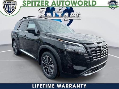 Black 2026 Nissan Pathfinder Platinum