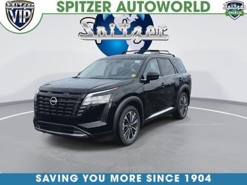 Black 2026 Nissan Pathfinder Platinum