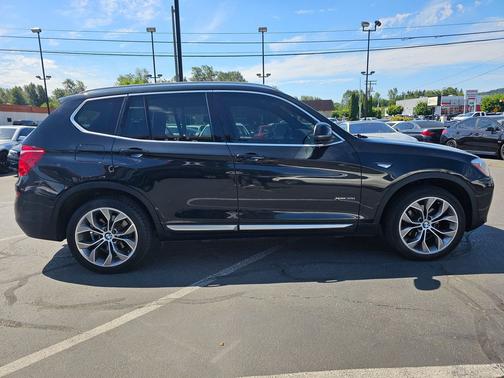 Black 2015 BMW X3 xDrive35i