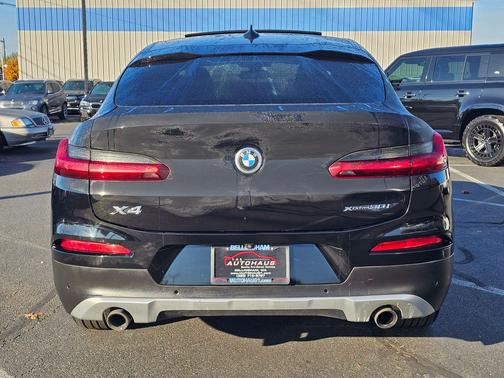 Black 2019 BMW X4 xDrive30i