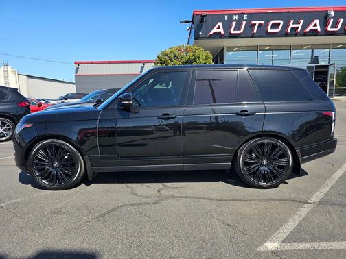 Black 2018 Land Rover Range Rover 5.0L Supercharged