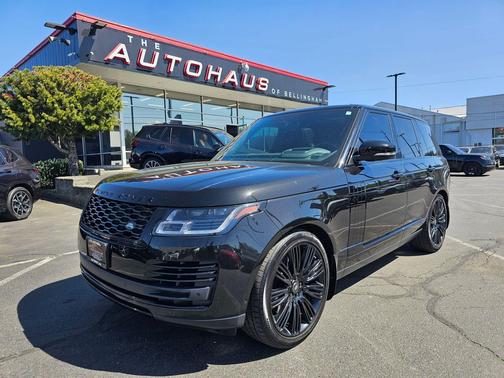 Black 2018 Land Rover Range Rover 5.0L Supercharged