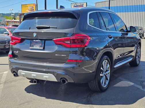Black 2019 BMW X3 xDrive30i
