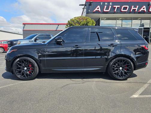 Ligurian Black Ultra Metallic Gloss 2022 Land Rover Range Rover Sport Autobiography