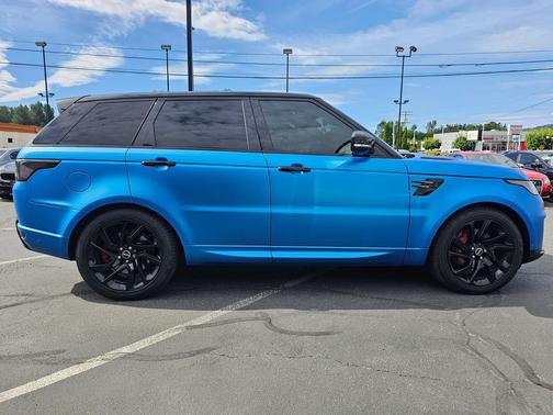 Blue 2019 Land Rover Range Rover Sport Supercharged Dynamic