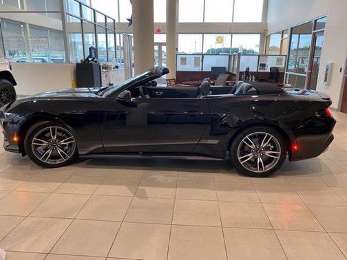 Shadow Black 2025 Ford Mustang EcoBoost Premium