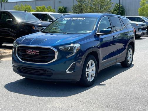 Blue Emerald Metallic 2020 GMC Terrain SLE