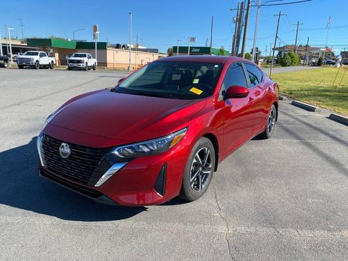 Scarlet Ember Tintcoat 2025 Nissan Sentra SV
