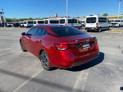 Scarlet Ember Tintcoat 2025 Nissan Sentra SV