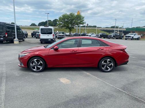 Scarlet Red Pearl 2022 Hyundai ELANTRA HEV Limited