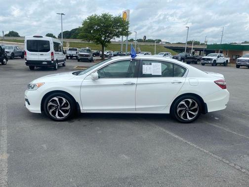 White Orchid Pearl 2017 Honda Accord EX-L