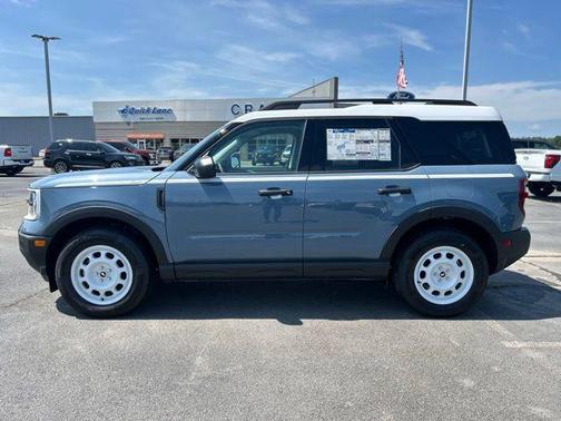 Azure Gray Metallic 2025 Ford Bronco Sport Heritage