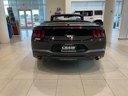 SHADOW BLACK 2025 Ford Mustang EcoBoost Premium