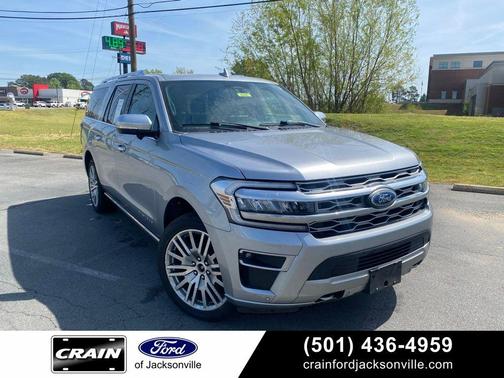 Silver Metallic 2023 Ford Expedition Max Platinum