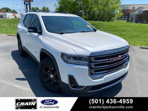 White Frost Tricoat 2021 GMC Acadia AWD AT4