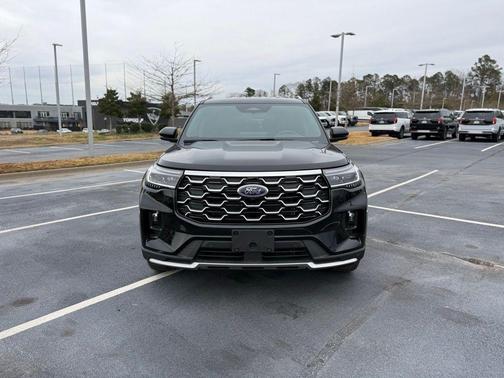 Black Metallic 2026 Ford Explorer Platinum