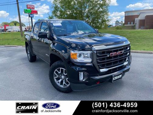 Onyx Black 2022 GMC Canyon AT4
