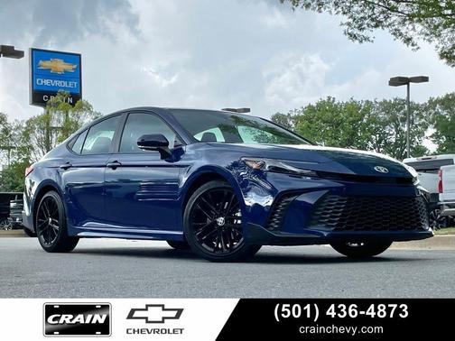 Reservoir Blue 2025 Toyota Camry SE