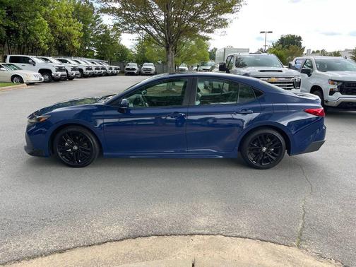 Reservoir Blue 2025 Toyota Camry SE