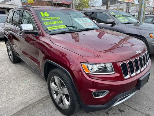 Velvet Red Pearlcoat 2016 Jeep Grand Cherokee Limited