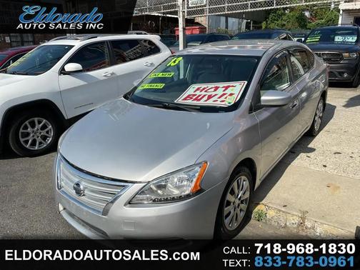 Brilliant Silver 2013 Nissan Sentra SV