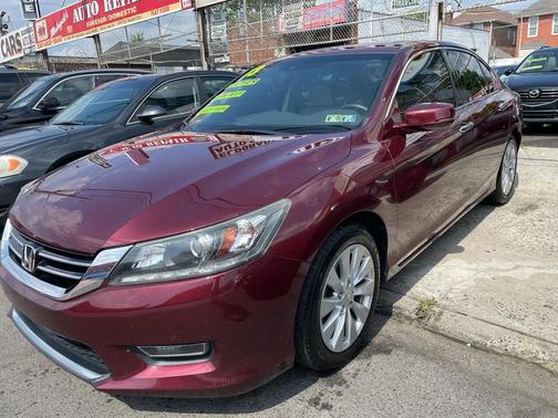 Burgundy 2013 Honda Accord EX-L