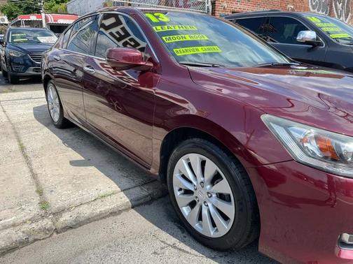 Burgundy 2013 Honda Accord EX-L
