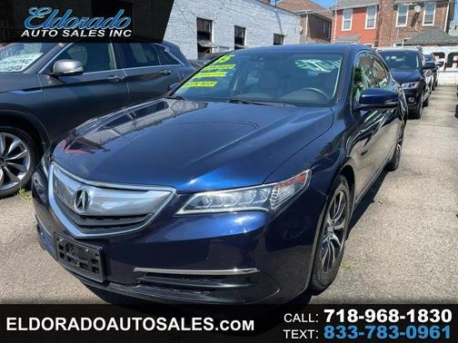 Fathom Blue Pearl 2015 Acura TLX Tech