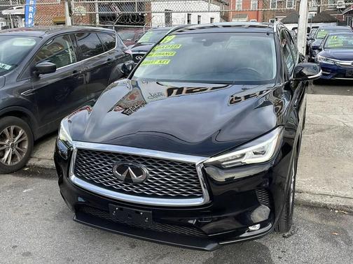 Black 2019 INFINITI QX50 Pure