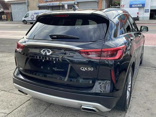 Black 2019 INFINITI QX50 Pure