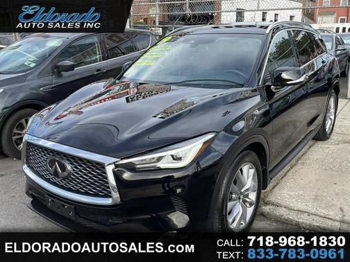Black 2019 INFINITI QX50 Pure
