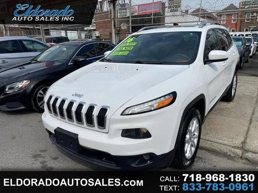 Bright White Clearcoat 2016 Jeep Cherokee Latitude
