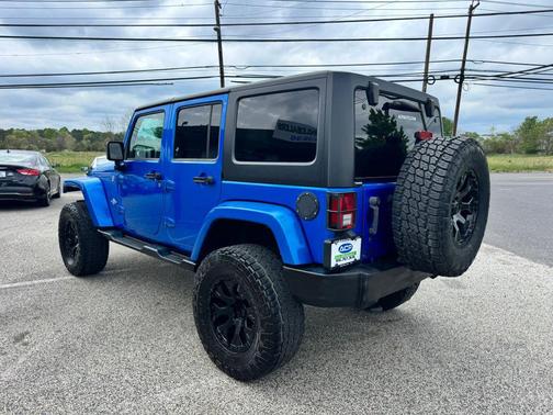 Hydro Blue Pearl Coat 2015 Jeep Wrangler Unlimited Freedom Edition