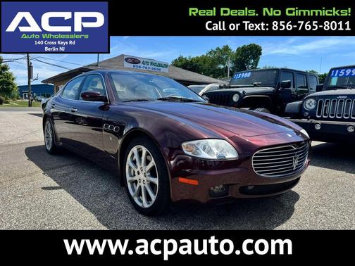Purple 2007 Maserati Quattroporte DuoSelect Sedan 4D
