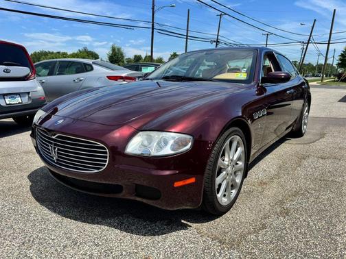 Purple 2007 Maserati Quattroporte DuoSelect Sedan 4D