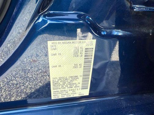 2020 Nissan Altima S FWD