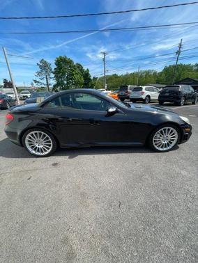 Black 2005 Mercedes-Benz SLK-Class SLK55 AMG Roadster