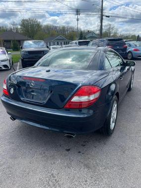 Blue 2006 Mercedes-Benz SLK-Class SLK280 Roadster