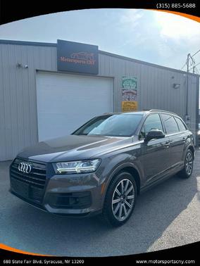 Samurai Gray Metallic 2019 Audi Q7 55 Prestige