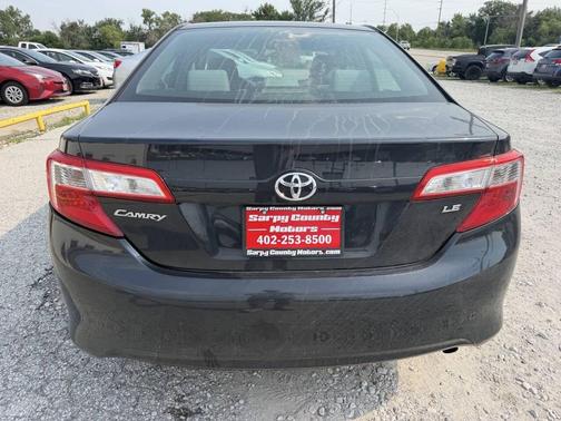 Blue 2014 Toyota Camry LE