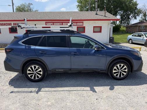 Abyss Blue Pearl 2020 Subaru Outback Premium