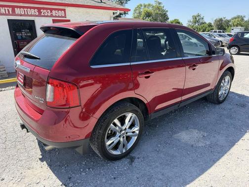 Burgundy 2013 Ford Edge Limited