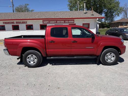 Burgundy 2011 Toyota Tacoma Double Cab